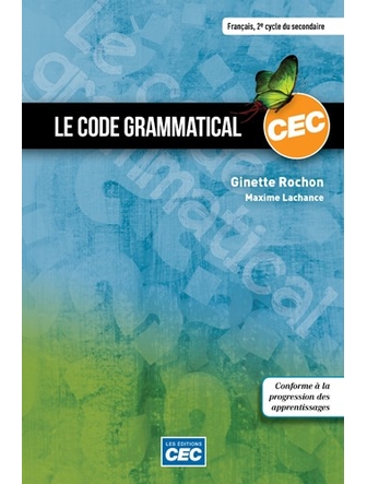 Le code grammatical 2e cycle du secondaire