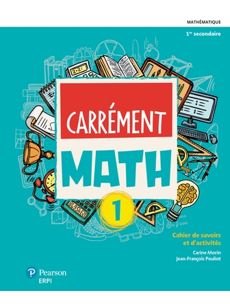 Carrément math 1 version papier et accès numérique