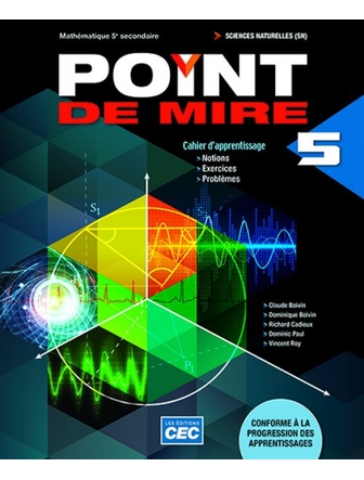 Point de mire 5 SN cahier d'apprentissage version papier