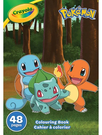 Cahier à colorier pokémon 48 pages