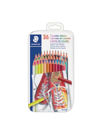 Crayons de couleur Staedtler boîte de 36