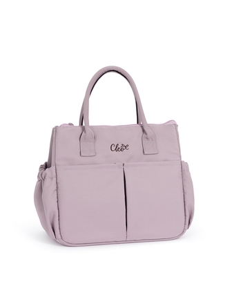 Boite à lunch de style sac à main Cléo rose