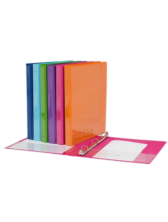 Cartable 0.5 po couleurs assorties