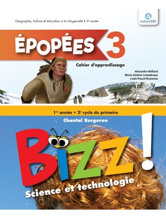 Combo 3e Bizz et Épopée cahiers d'apprentissages