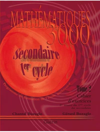 Mathématique 3000 secondaire 2