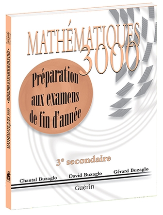 Mathématique 3000 secondaire 3 préparation aux examens du ministère