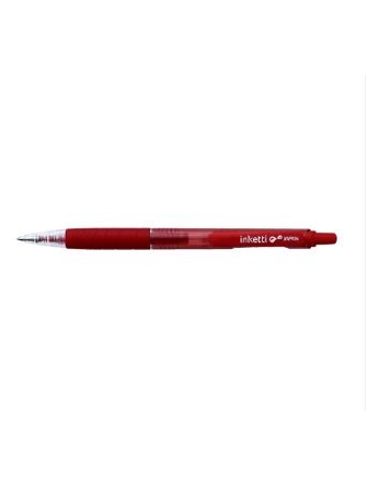 Stylo gel Inketti 0.7mm encre rouge