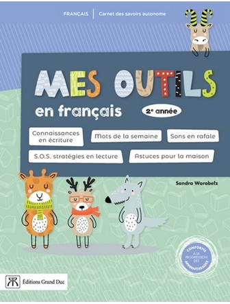 Mes outils en français 2e année carnet des savoirs