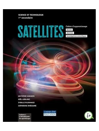 Satellites 1 cahier d'apprentissage version papier + accès numérique