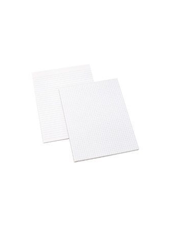 Bloc de 96 feuilles papier quadrillé 4 carrés/ pouce