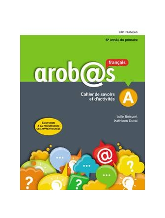 Arobas 6e année avec fascicules de révision