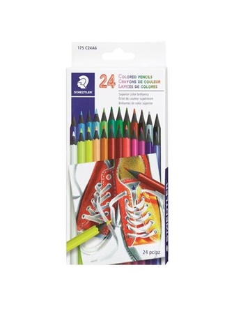 Crayons de couleur Staedtler boîte de 24