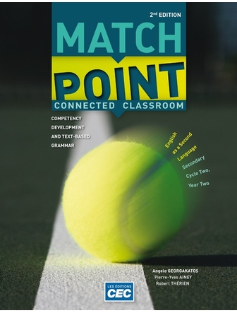 Match Point 4 cahier version papier et accès numérique